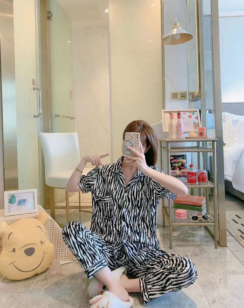 Women Nightware Cheeta Prints ( Buy 2 Get 1)